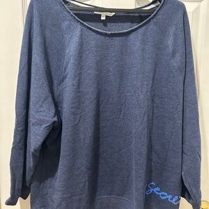 Victoria's Secret Navy Blue Sweatshirt